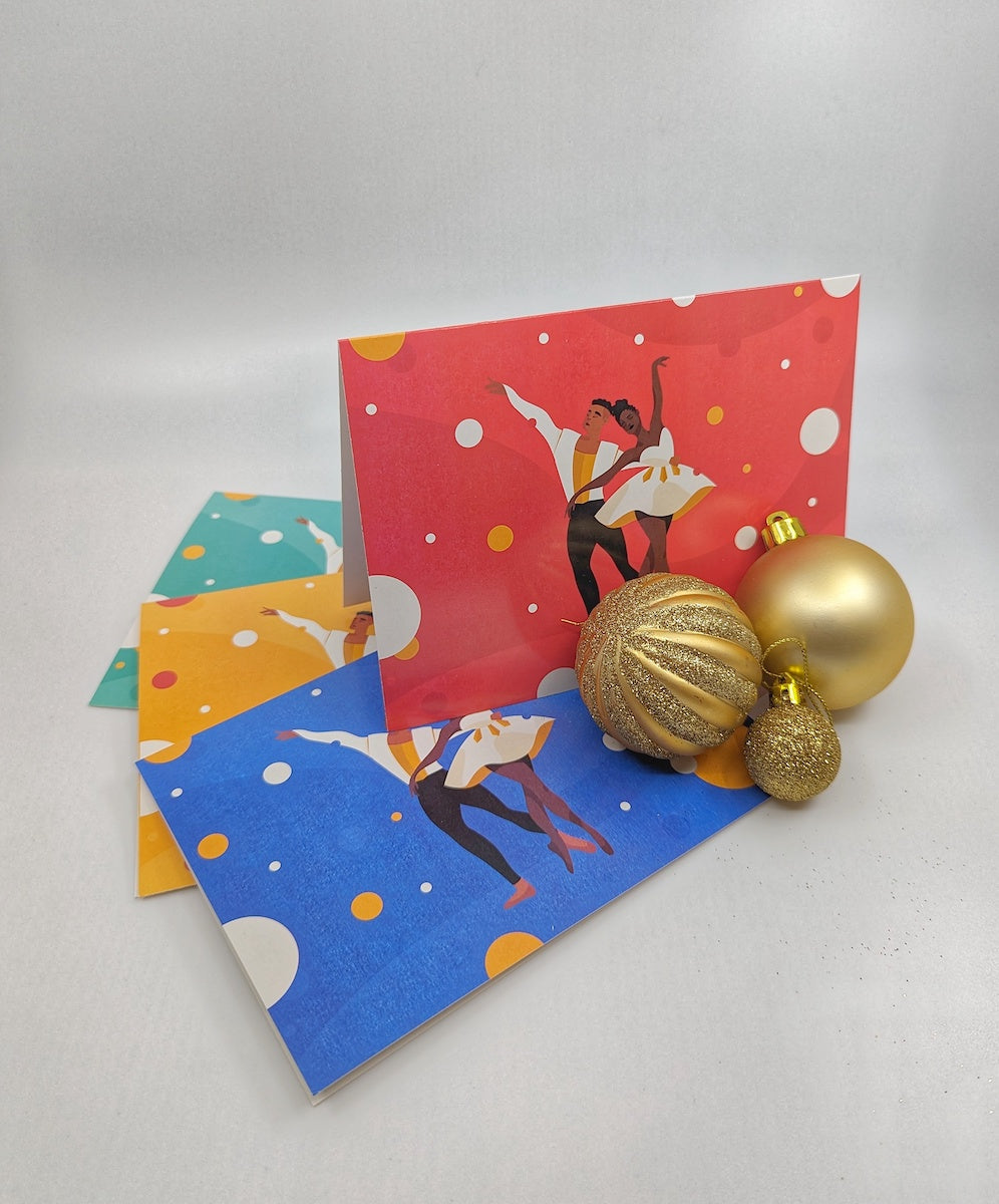 Ballet Black - Duet Christmas card pack (12)